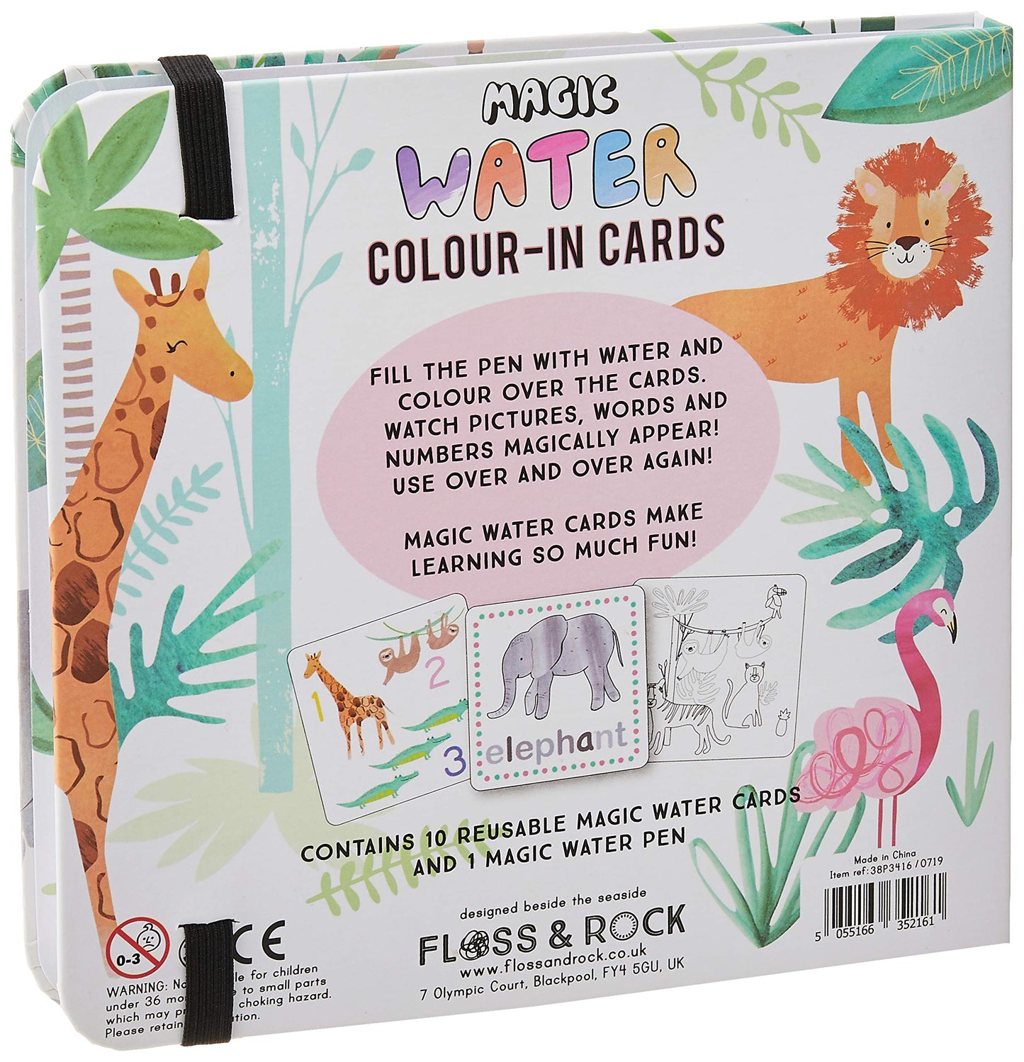 Floss and Rock Jungle Magic Water Pad and Pen