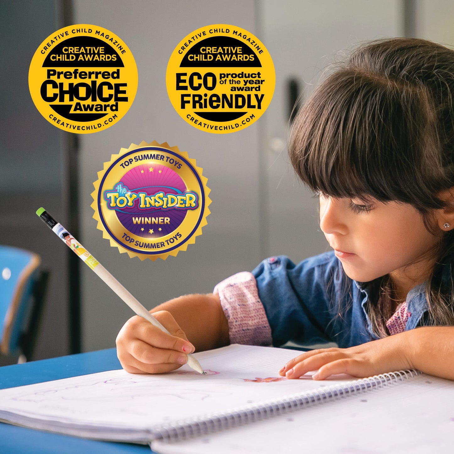 X-Treme Smencils Cylinder - Hb #2 Patented Gourmet Scented Pencils, 50 Count - Gifts For Kids, Classroom Rewards, Party Favors