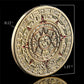 Mexico Mayan Aztec Calendar Art Prophecy Culture Challenge Coin Lucky Coin