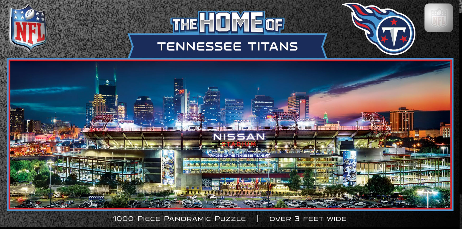 Tennessee Titans NFL 1000pc Panoramic Puzzle - Stadium