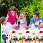 Bkeecten 3 Packs Fruit Theme Table Cover Decorations Watermelon Pineapple Disposable Plastic Tablecloths For Kids Birthday Baby
