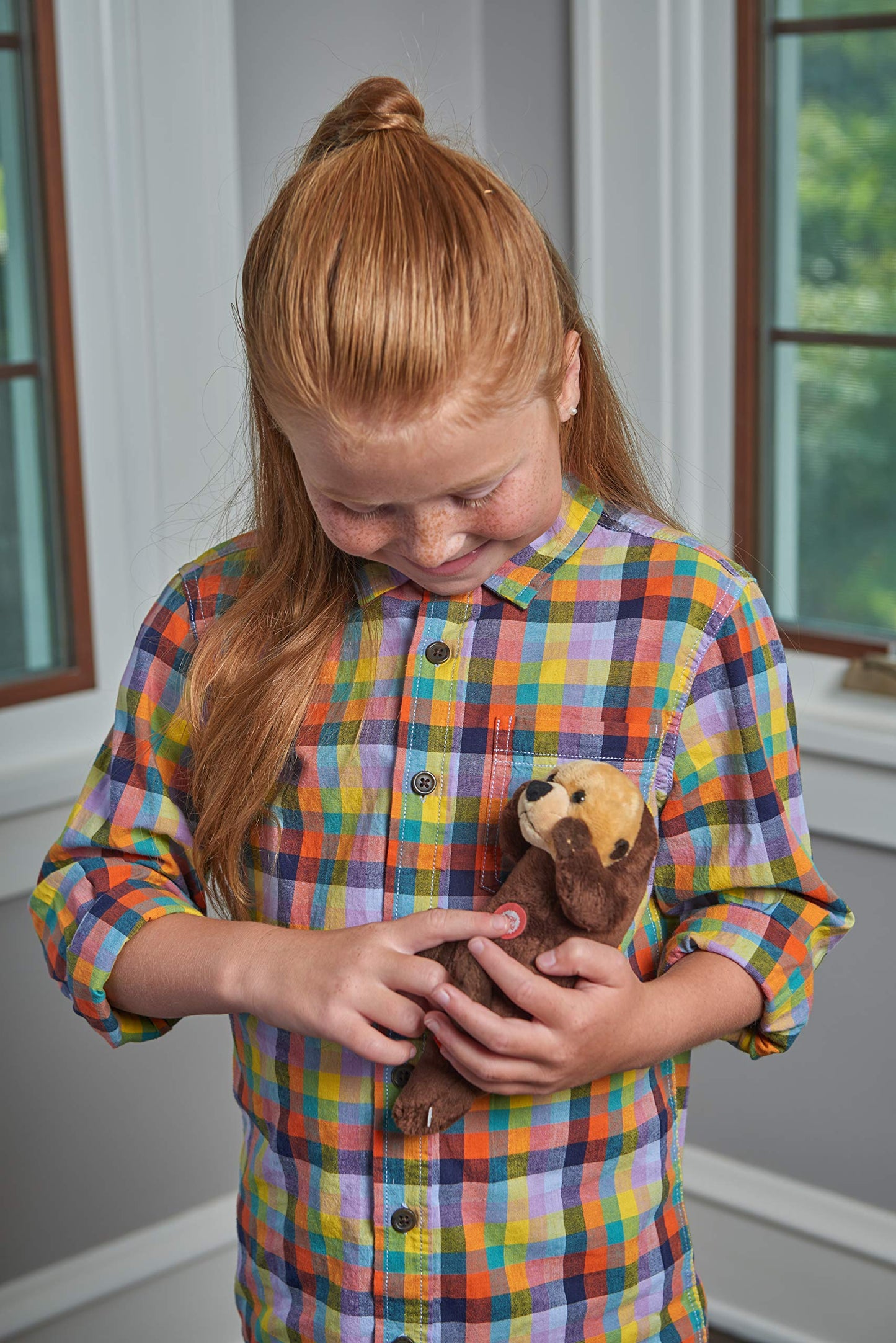 Wild Republic Wild Calls Sea Otter Plush, Stuffed Animal, Plush Toy, Kids Gifts, Zoo Animal, 8'