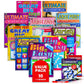 10-Pack Large Print Crossword Puzzles For Seniors Plus 2 Fill-In Puzzle Books And 4 Pens - Big, Bold, Easy-To-Read, Perfect Brai