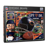 Youthefan Nfl Chicago Bears Retro Series Puzzle - 500 Pieces, Team Colors, Large