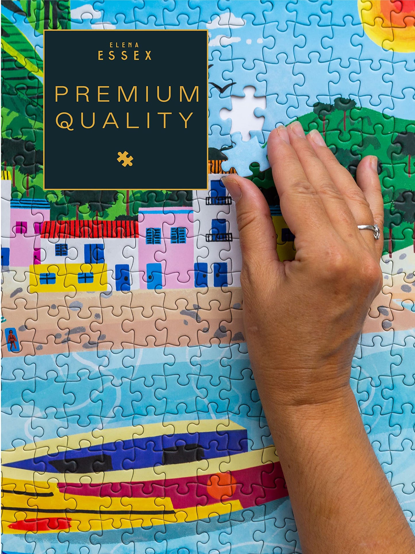 Elena Esssex Puzzle 1000 Pieces for mature-themeds (Sicilian Cove)
