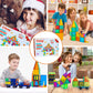 Bmag Magnet Building Blocks Set - 100PCS Multicolored Plastic Tiles with 2 Cars, STEM Educational Toy, Model BG23-100