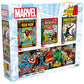 Buffalo Games - Marvel - 4 X 1 Multipack - Comics - Multi Piece Jigsaw Puzzle For Adults -Challenging Puzzle Perfect For Game Nights - Finished Size Varies