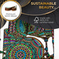 ZenChalet - Drum Set Wooden Jigsaw 200 Piece Puzzle - Unique Wooden Puzzles for mature-themeds  Cool Puzzle Brain Teaser - Unique Music Puzzle  Rompecabezas para mature-themedos