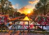 Ravensburger Bicycles in Amsterdam 1000 Piece Jigsaw Puzzle | enhanced Quality | Unique Pieces | Softclick Technology | Ideal for mature-themeds