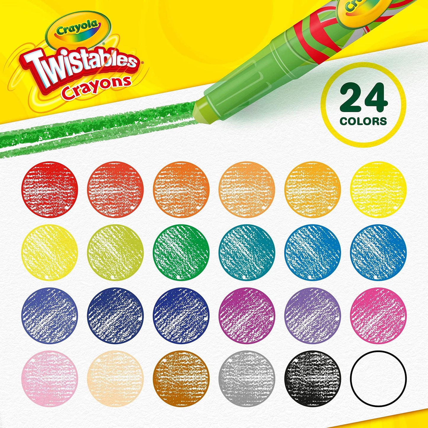 Crayola Twistables Mini Crayons 24 ea