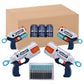 Xshot Excel Double Kickback Double Reflex 6 Foam Dart Blaster Combo Value Pack (48 Darts, 3 Cans) By Zuru, 36354