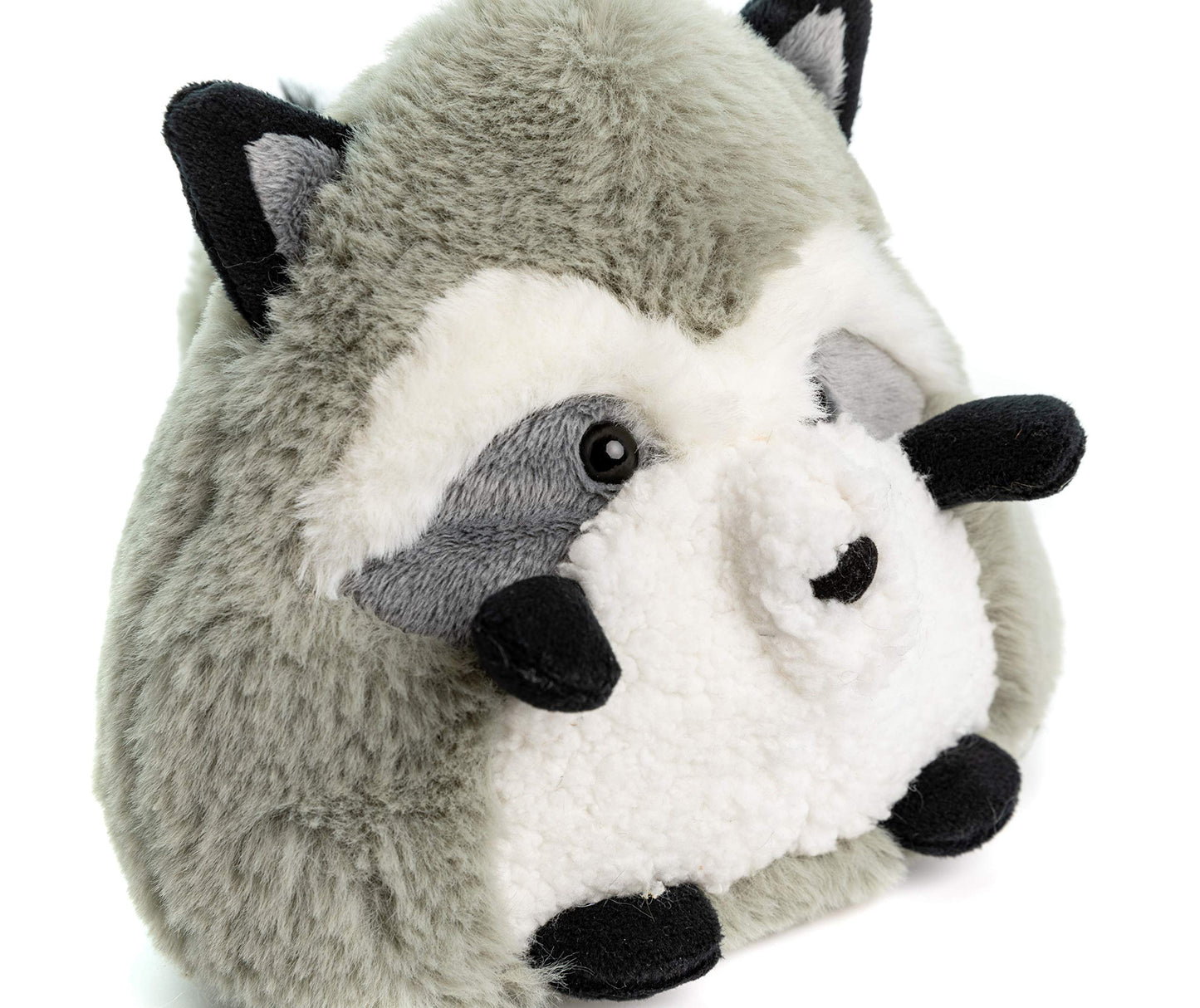 KIDS PREFERRED River The Raccoon Plush Stuffed Animal, 5" Grey & White, Made with Recycled Cotton Materials, Model 39000