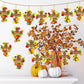 40Sets Thanksgiving Crafts for Kids Christian Fall Cross Hanging Decorations Religious Classroom Sunday Activity Autumn Church P