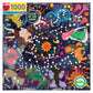 eeBoo 1000-Piece Glow in The Dark Zodiac Constellation Jigsaw Puzzle, Multi-Color Cardboard for Adults and Families, Model PZTZOD