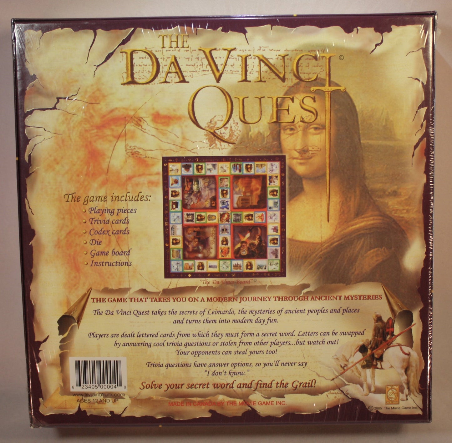 John N. Hansen The Da Vinci Quest Game