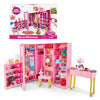 Mini Brands Mini Fashion Dream Wardrobe by ZURU with limited availability Metallic Mini Fashion Bag and 25+ Storage Areas to Hold Doll Accessories Gift
