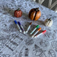 The Coloring Table - Thanksgiving And Fall Fun Design - Rectangle Tablecloth - Fabric Coloring Tablecloth - Colorable Designs -