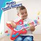 Hap-P-Kid Magic Touch Guitar, Toddler Light Up Music Toy With Volume Control, Infant Touch Sensor Musical Instrument, 3 Modes Of