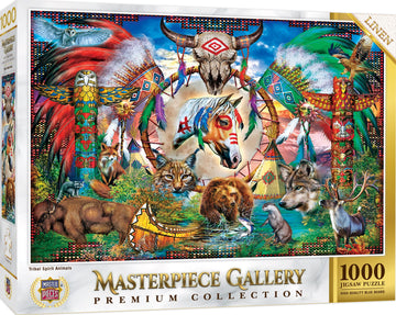 Tribal Spirit Animals  1000Pc