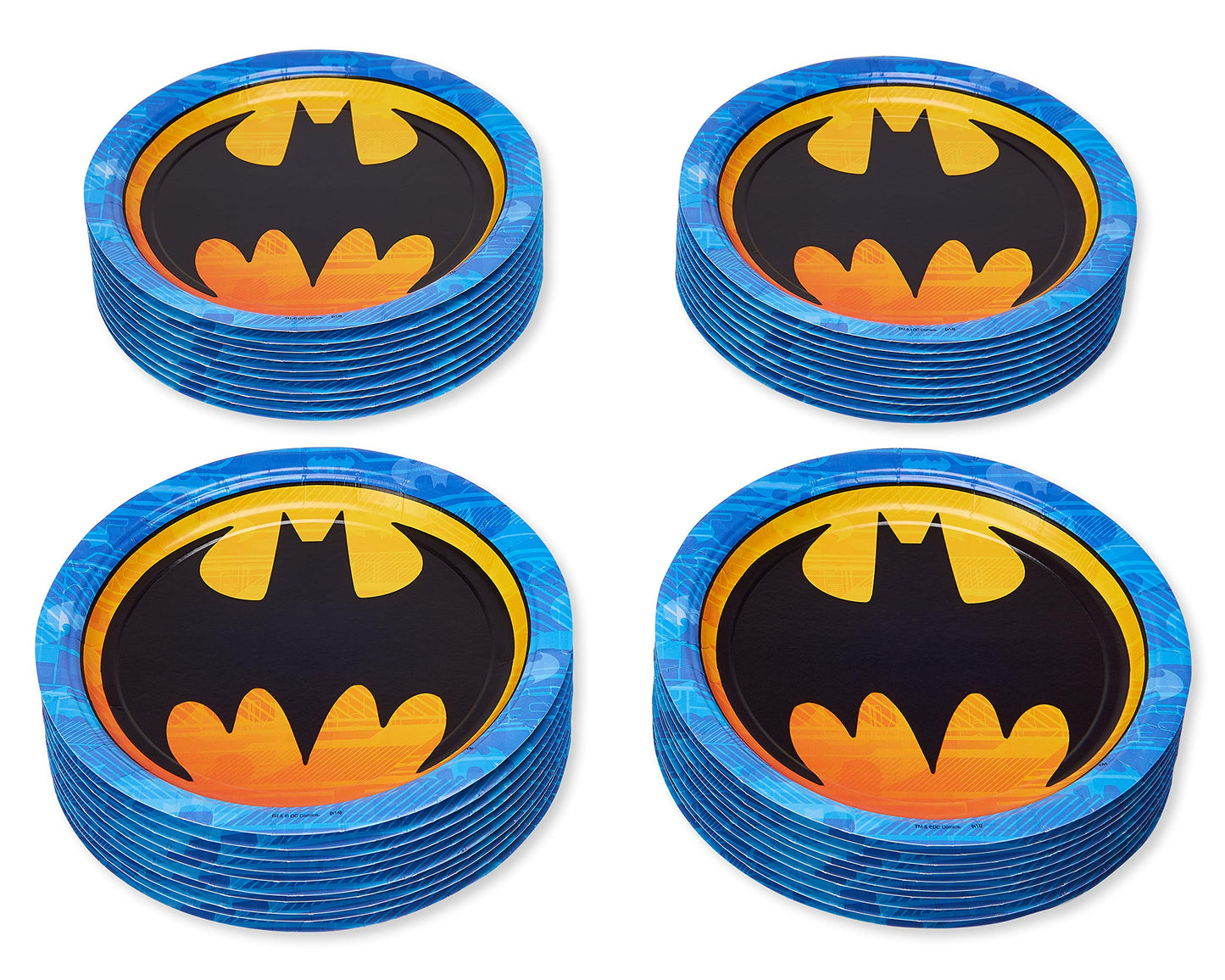 American Greetings Batman Party Supplies, Paper Dinner Plates (40-Count)