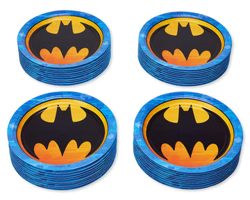 American Greetings Batman Party Supplies, Paper Dinner Plates (40-Count)