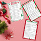 Watayo 62 Pieces Christmas Trivia Party Game Cards-Xmas Festival Guessing Activity for mature-themed Annual Festive Events Christmas Party Decorations