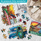 500 Pieces Jigsaw Puzzles For Adults-Country Store Puzzle For Adults Children Elderly-Recycled Paper Puzzle 500 Pieces-Glossy, S