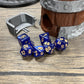 Munnygrubbers - Tavern Mug Dice Tower - No Paint Odorless Insulated Cup Can Dice Tower - (Random 7Pcs D20 Dice Set Included) - Dice Holder - Dungeons And Dragons - Dnd Gift - (Black/Gold)