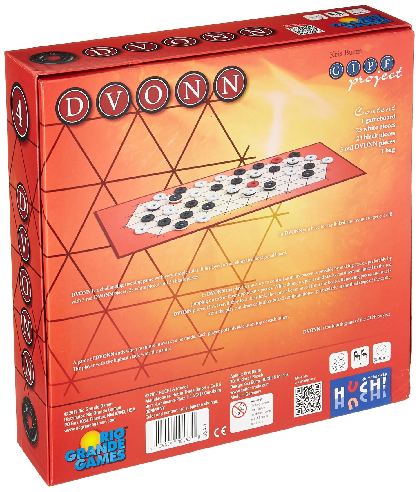 Dvonn Board Game For 2 People