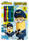 Despicable Me Minions Rise of Gru 48-Page Coloring and Activity Book with 4 Crayons 47653