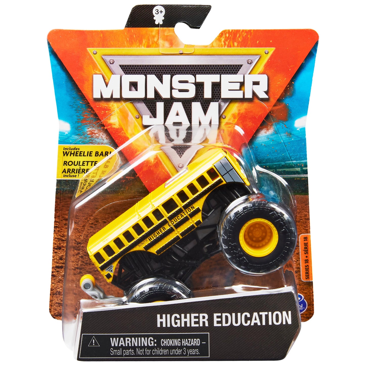 Monster Jam Die-Cast Vehicle, 1:64 Scale, Arena Favorites Series, Multicolor, Model 20130592-6044941