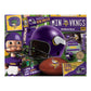 YouTheFan NFL Minnesota Vikings Puzzle - 500 Pieces, Cardboard, Team Colors, Model 0951407