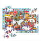 Mudpuppy Christmas Market - 64 Piece Search & Find Jigsaw Puzzle Featuring Festive Critters Shopping Around The Christmas Market