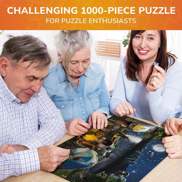 Quokka 1000 Pieces Puzzle For Adults And Up - Jigsaw Puzzles For Men And Women - Campfire Activity For Kids Ages 8-12 And Up - C