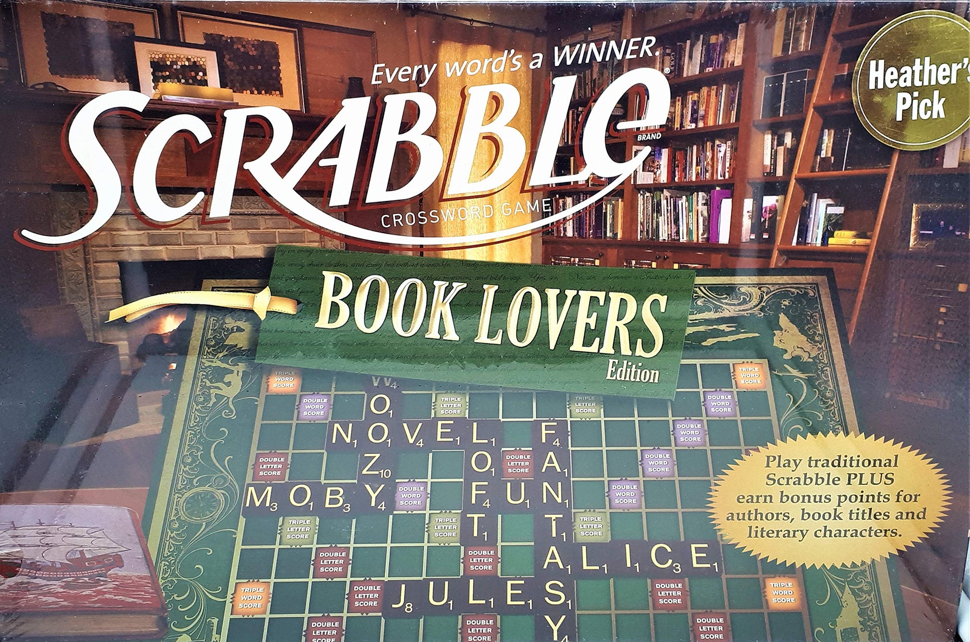 Book Lovers Scrabble