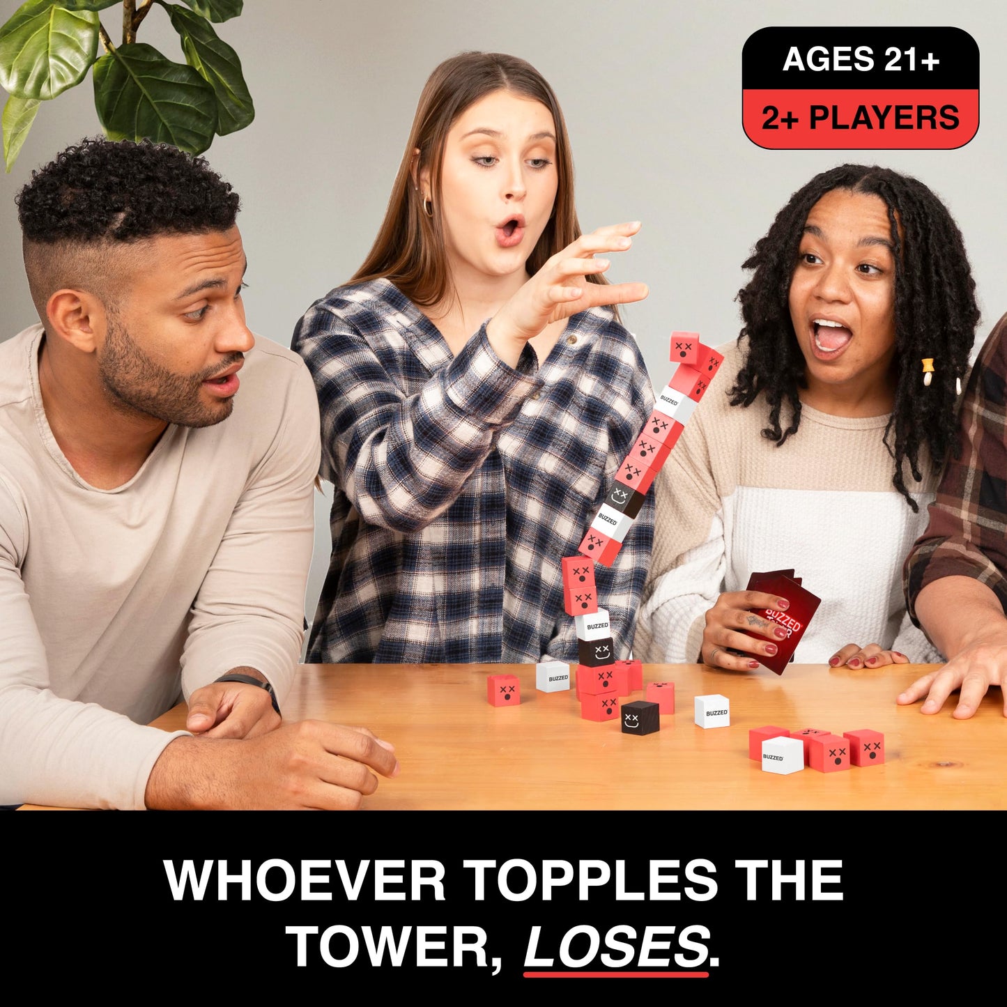 What Do You Meme? Buzzed Tower - The World'S Most Constructive Drinking Game - Drinking Games For Adults Party Games For All By