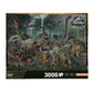 Aquarius Jurassic World Size Chart 3000Pc Puzzle (3000 Piece Jigsaw Puzzle) - Glare Free - Precision Fit - Officially Licensed Jurassic World Merchandise & Collectibles - 42X35 Inches