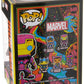Funko Marvel Black Light Iron Man Collectable Toy - Standard Size, Multicolor, Vinyl, Model 48846