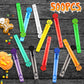 AuroTops 500 PCS Halloween Mini Bubble Wands,Halloween-Themed Bubbles Bulk for Trick or Treat Toys for Kids Gifts Halloween Part