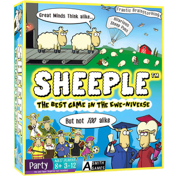 Sheeple - The Game Where Great Minds Think Alike | Fun Family Friendly Word Association Party Game, 3 To 12 Players, Ages 8+