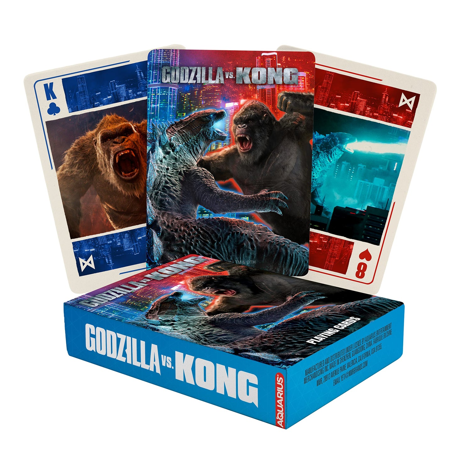 Godzilla Vs Kong Playing Cards