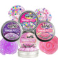 Matty'S Toy Stop Crazy Aaron'S Putty Mini Tins Daydream, Skate Away, Fairy Sprinkles & Love Is In The Air Gift Set Bundle - 4 Pack (13.3G Each)