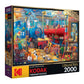 RoseArt 2000 Piece Jigsaw Puzzle - Kodak Train Station, Multi-colored Cardstock, Model 8100ZZE for Adults