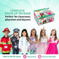 Born Toys Dress Up Clothes for Kids, Multi-color, Cotton, Ages 3-7, Model 683950487680