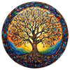 Wooden Puzzles for mature-themeds - Challenging Tree of Life mature-themed Puzzle  Unique Animal Shaped Wooden Jigsaw Puzzles for mature-themeds  Creative Gifts Family Games 13.3 * 13.3in 300pcs