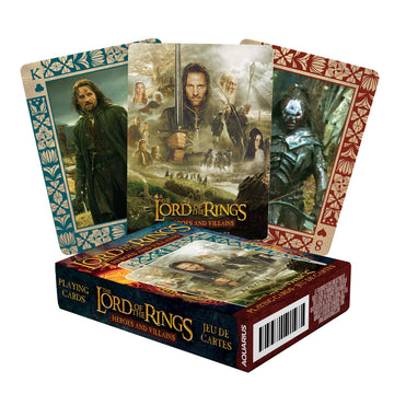 Lord Of The Rings Playing Cards - Lotr Heroes & Villains Themed Deck Of Cards For Your Favorite Card Games - Officially Licensed Lotr Merchandise & Collectibles