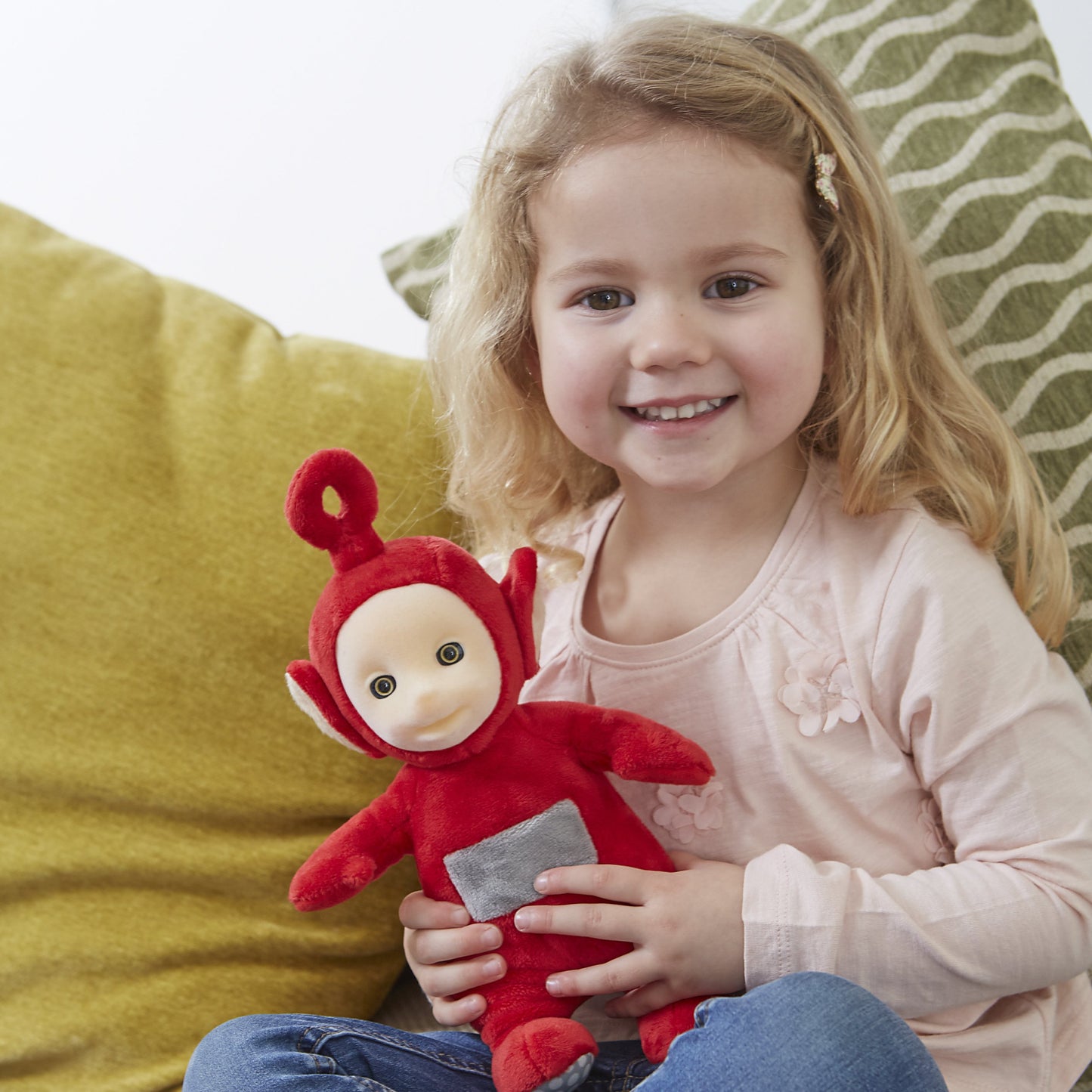 Teletubbies Talking Po Plush Toy, Red, 8" Soft Toy, Model 20080240, Adorable Collectible