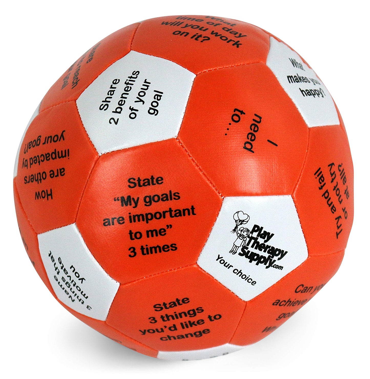 PTS Games Motivation Thumball - Fun Group Activity for Goal Setting - Blue Foam