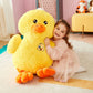 Ikasa Large Duck Stuffed Animals Giant Soft Plush Toy,19' Cute Huge Jumbo Fluffy Plushy Big Size Fat Plushie,Gifts For Kids(Yellow, 19 Inches)