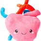 Nerdbugs Heart Plush - I Aorta To Tell You How Much I Love You!- Adorable, Cute And Funny Cardiology Heart Plush/ Health Educational Gift/ Heart Surgery Gift/ Heart Attack Gift